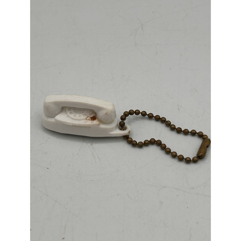 Vintage The Princess‎ Phone Keychain/Charm "It's Little, It's Lovely, It Lights"